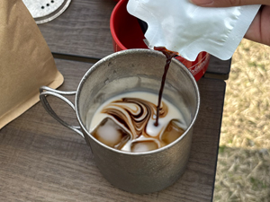 カフェラテのレシピ